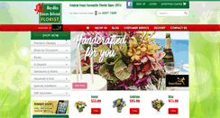 Desktop Screenshot of flowersdelivered.com.au